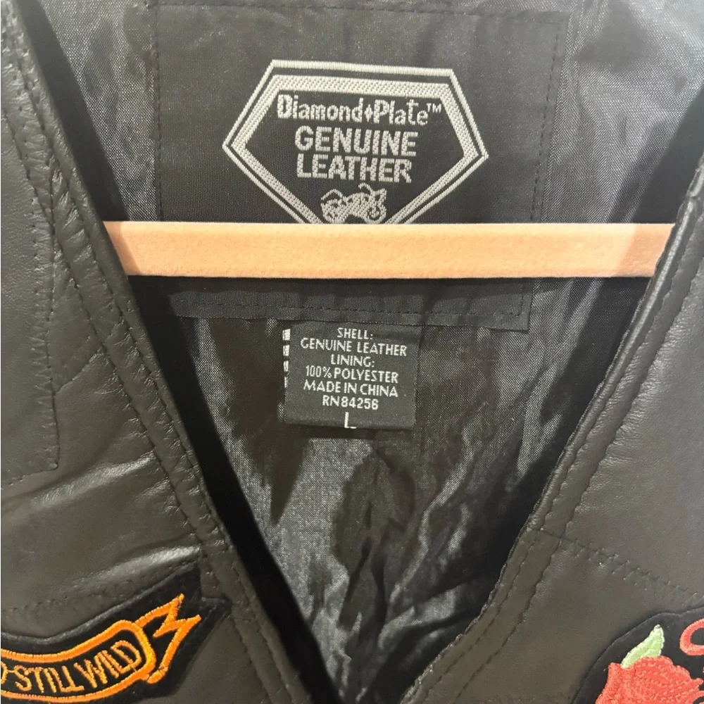 Diamond Supply‎ Co. Black Embroidered Vest